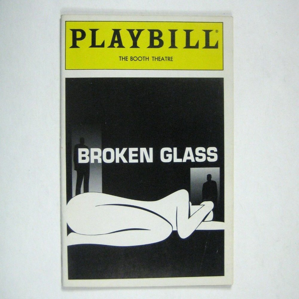 Broken Glass Playbill May 1994 Arthur Miller Ron Rifkin Amy Irving David Dukes